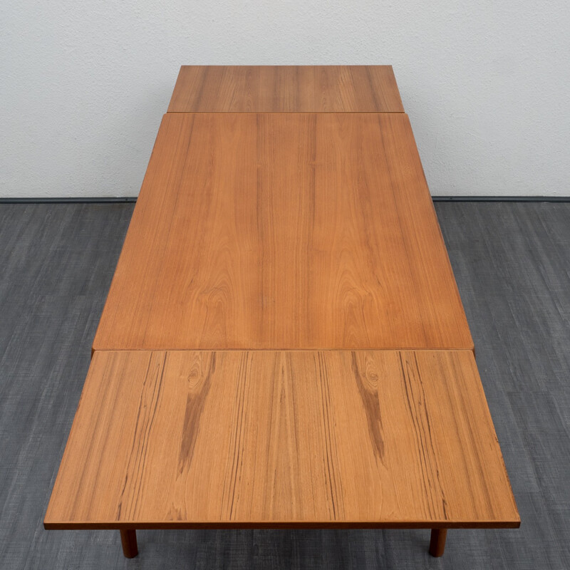 Danish dining table in teak by Vejle Stole Møbelfabrik - 1960s