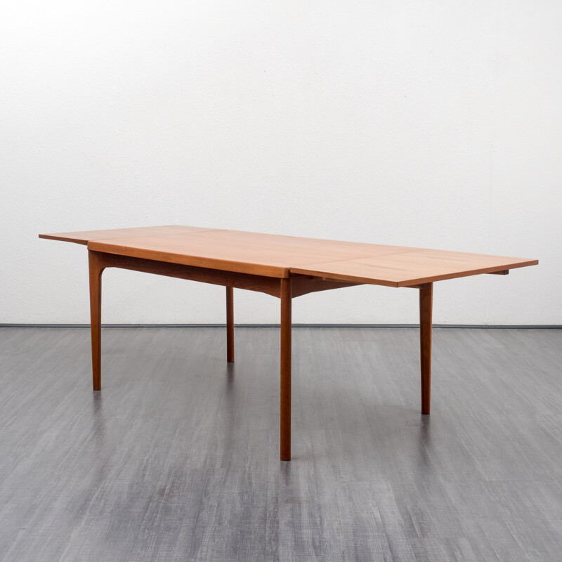 Danish dining table in teak by Vejle Stole Møbelfabrik - 1960s