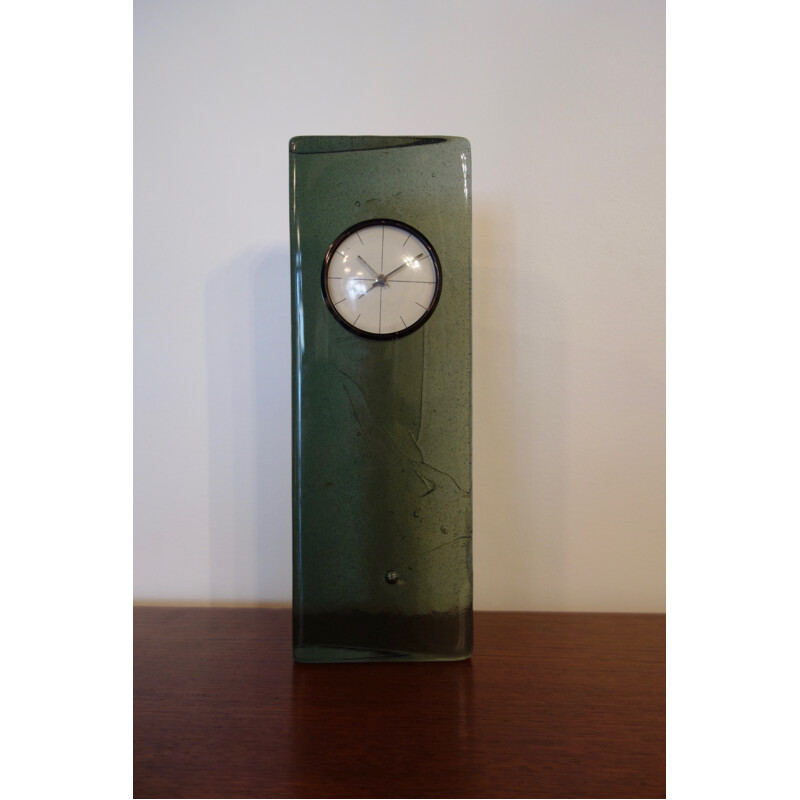 Pendulum in Saint Gobain glass - 1960s