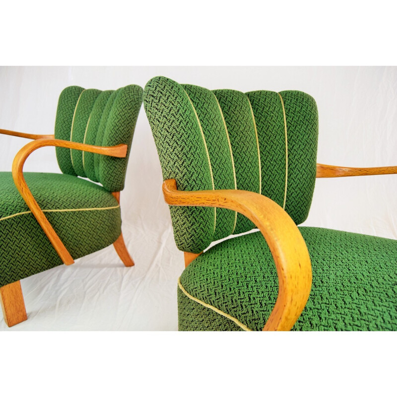 Pair of Armchairs by Jindrich Halabala for UP Závody Brno - 1930s