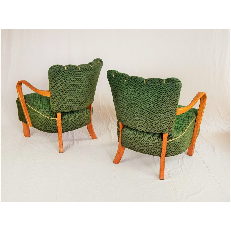 Pair of Armchairs by Jindrich Halabala for UP Závody Brno - 1930s