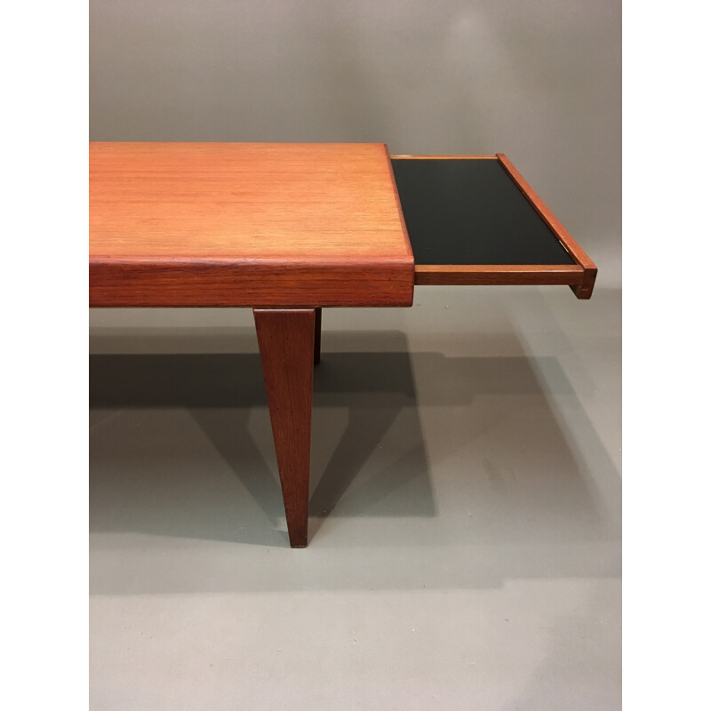 Teak coffee table in Scandinavian design - 1950s