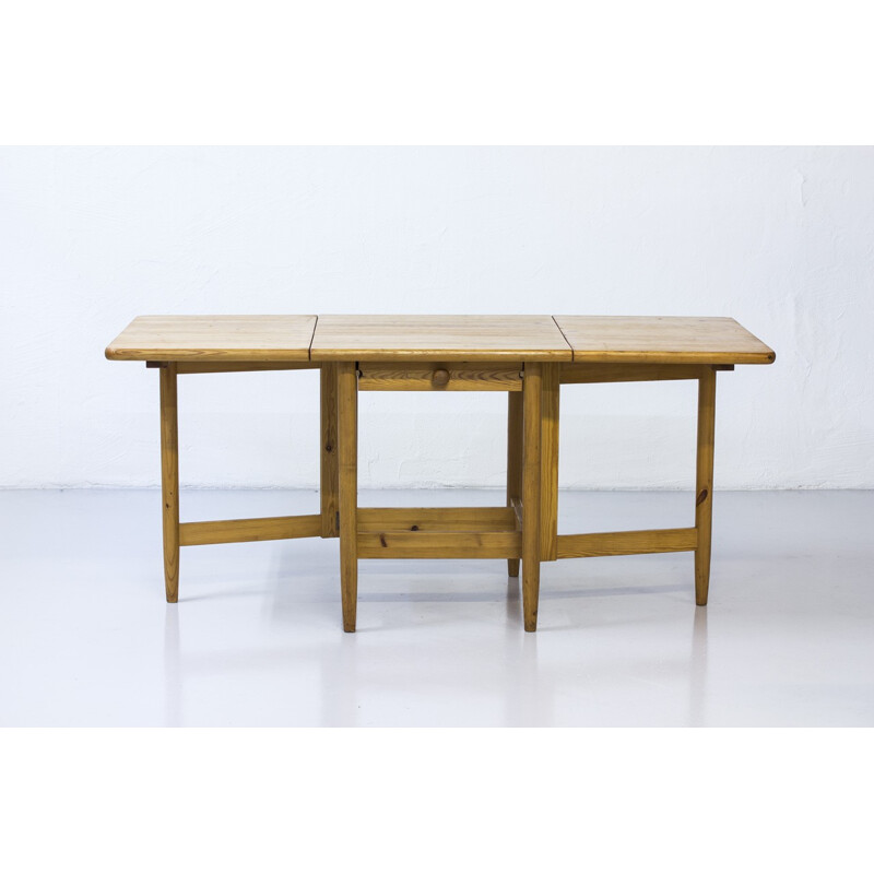 Pirtti flap dining table by Eero Aarnio for Laukaan Puu - 1960s