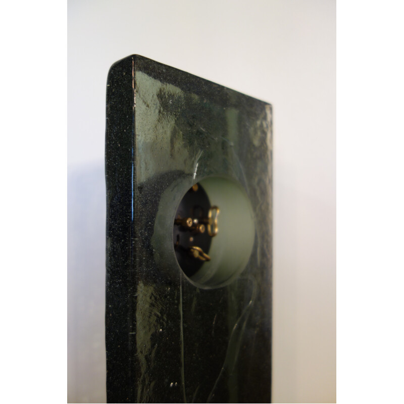 Pendulum in Saint Gobain glass - 1960s