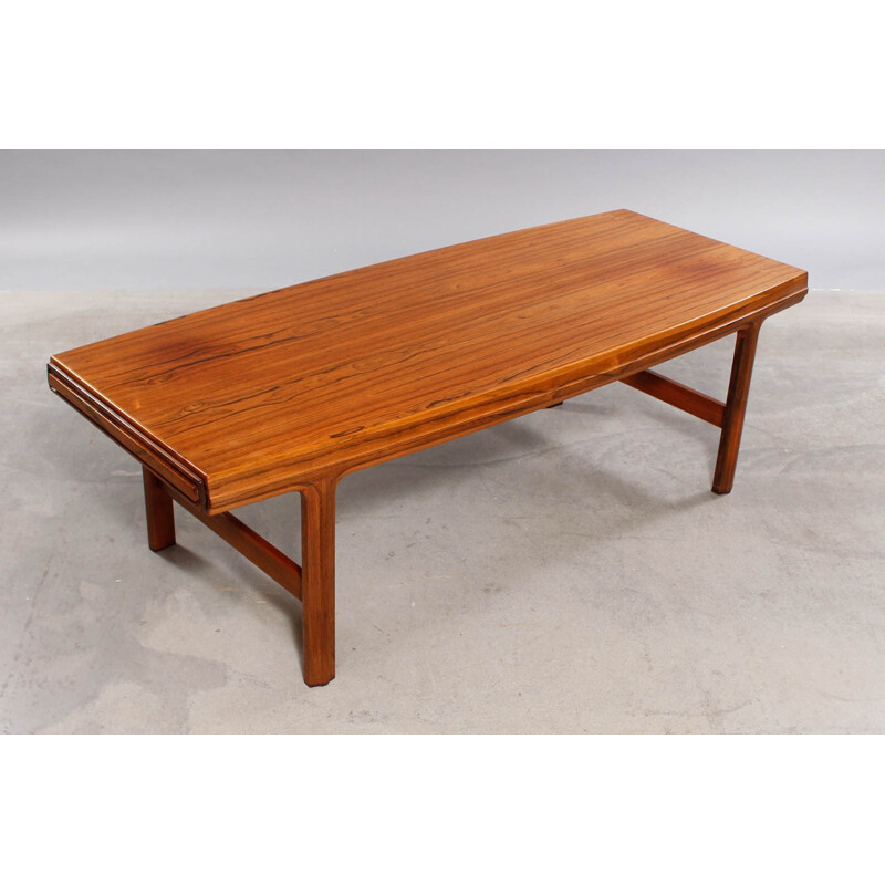 Rosewood vintage coffee table - 1950s
