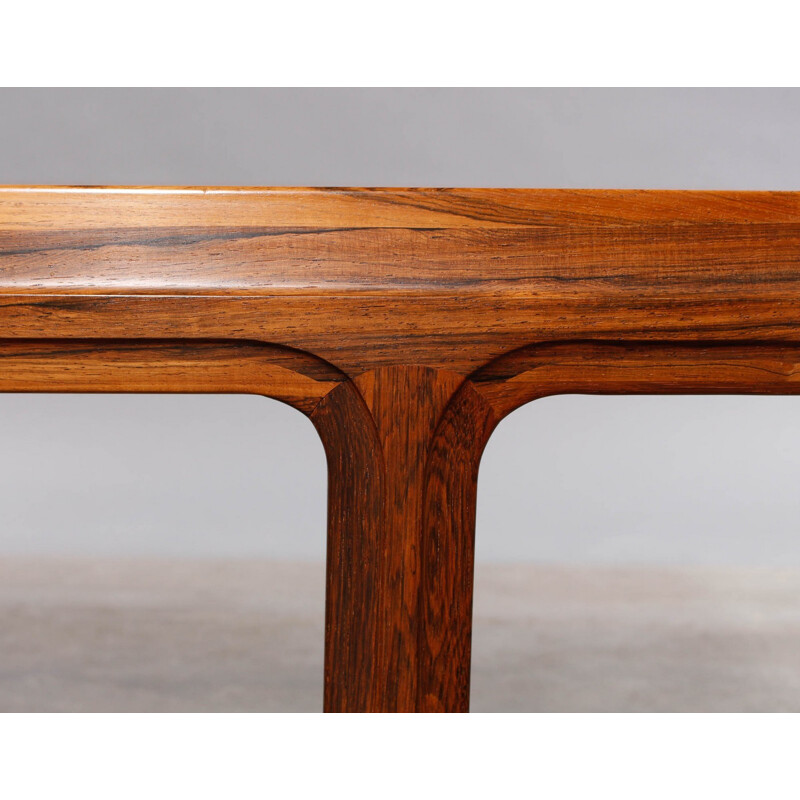 Rosewood vintage coffee table - 1950s