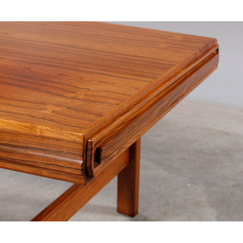 Rosewood vintage coffee table - 1950s