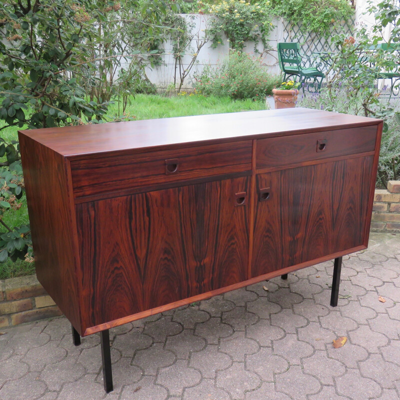 Small vintage rosewood sideboard - 1960s