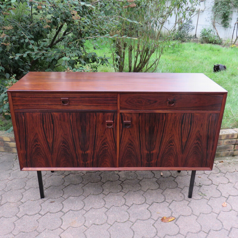 Small vintage rosewood sideboard - 1960s