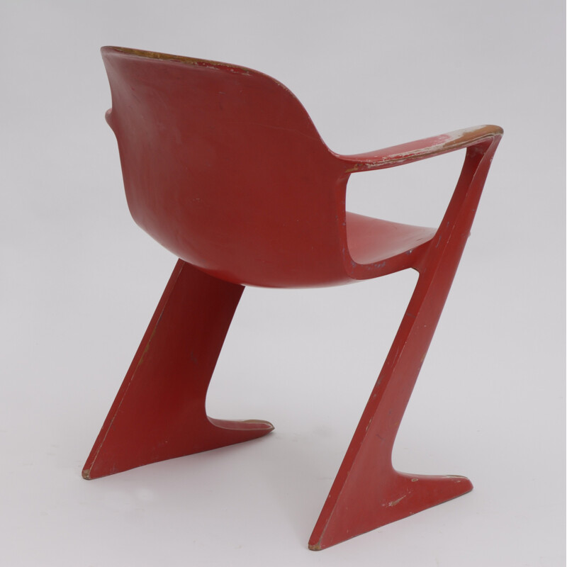 Vintage kangaroo armchair by Ernst Moeckl for Horn - 1960s