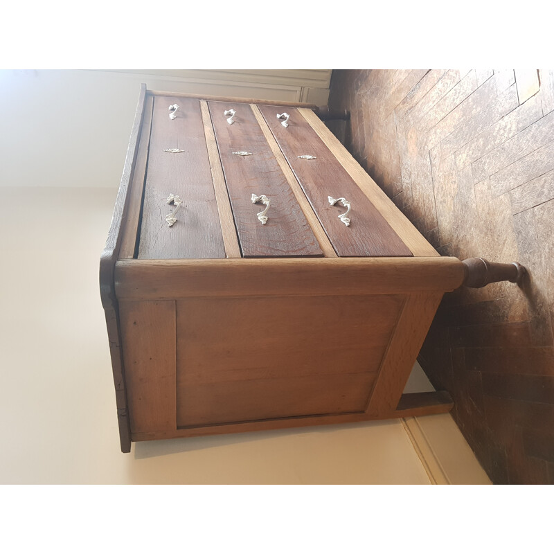 An old chest of drawers with 3 drawers - 1930s