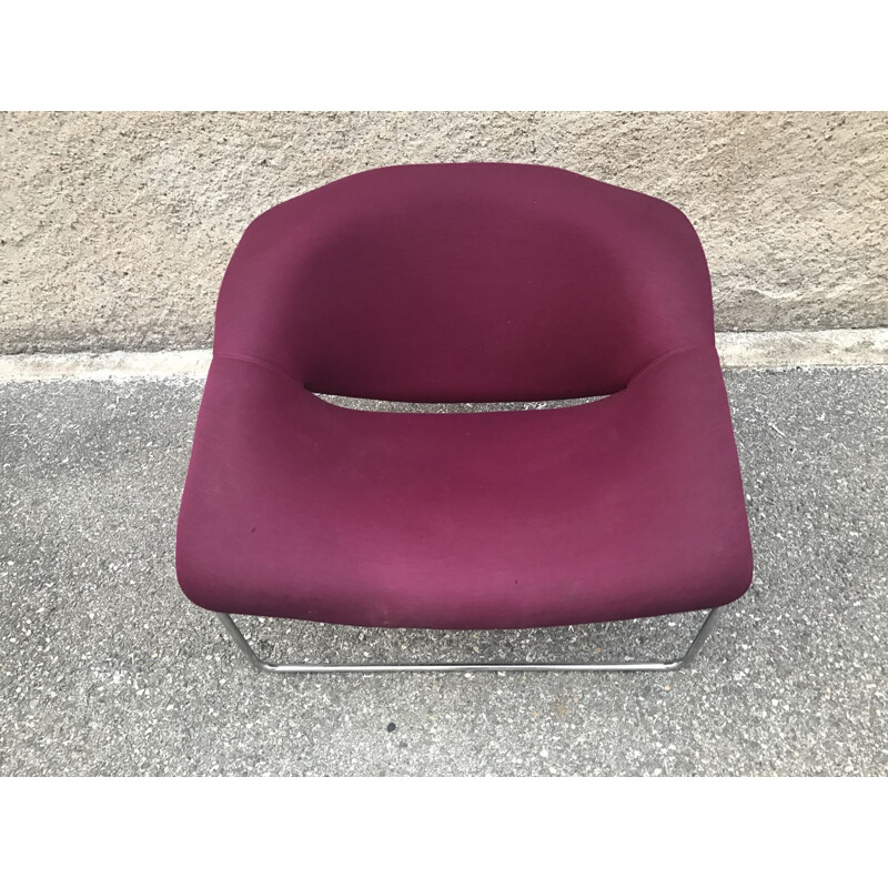 Cubic vintage armchair by Olivier Mourgue - 1960s