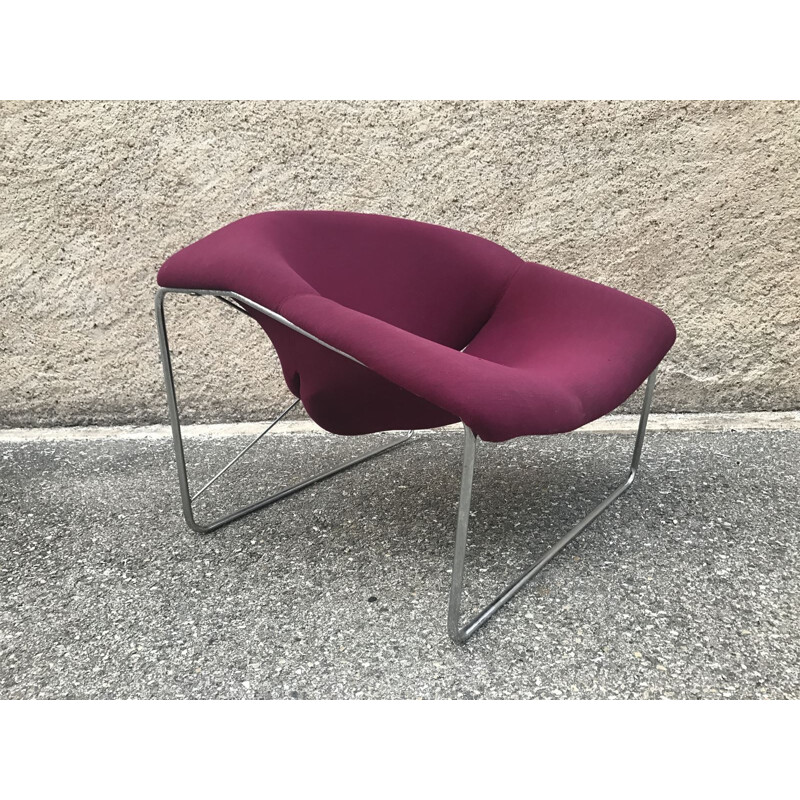 Cubic vintage armchair by Olivier Mourgue - 1960s