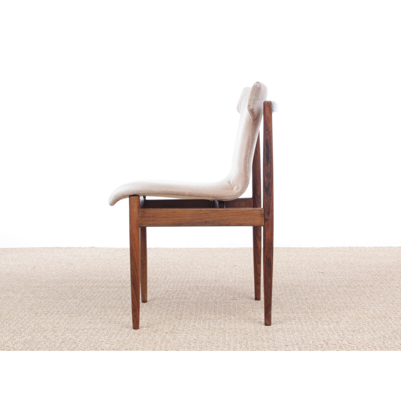 Set of 4 Rio rosewood chairs IK model - 1960s