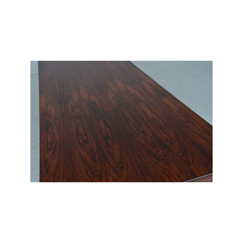 Mahogany coffee table by Antoine Philippon and Jacqueline Lecoq - 1960s