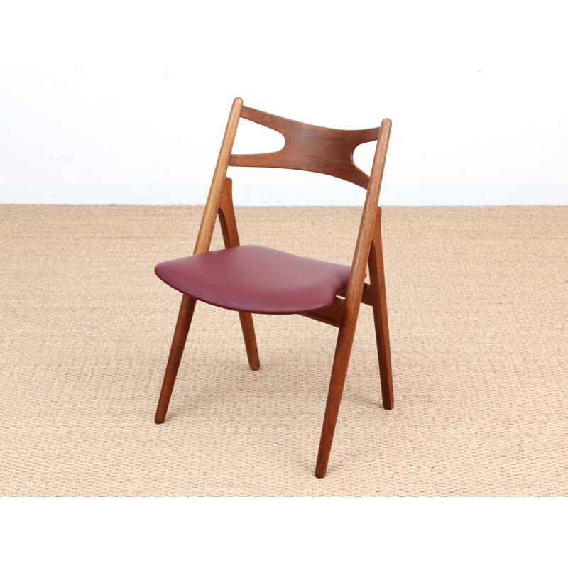 Suite de 10 chaises CH29  "Sawback" de Hans Wegner pour Carl Hansen - 1950