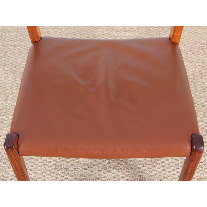 Set of 4 Rio rosewood chairs by Niels O. Møller - 1970s