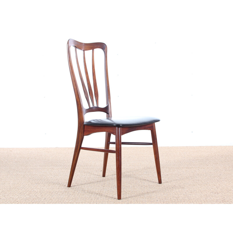 Set of 4 Ingrid Rio rosewood chairs by Niels Koefoed - 1960s