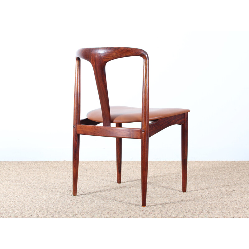 Suite de 8 chaises Juliane en palissandre de J. Andersen - 1960