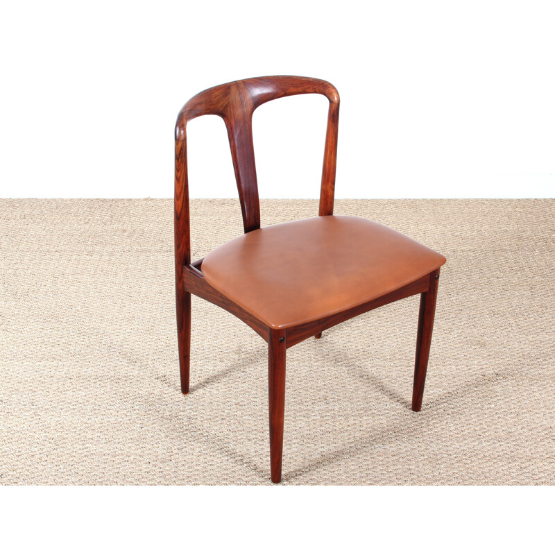 Suite de 8 chaises Juliane en palissandre de J. Andersen - 1960