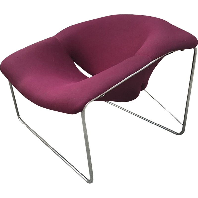 Cubic vintage armchair by Olivier Mourgue - 1960s