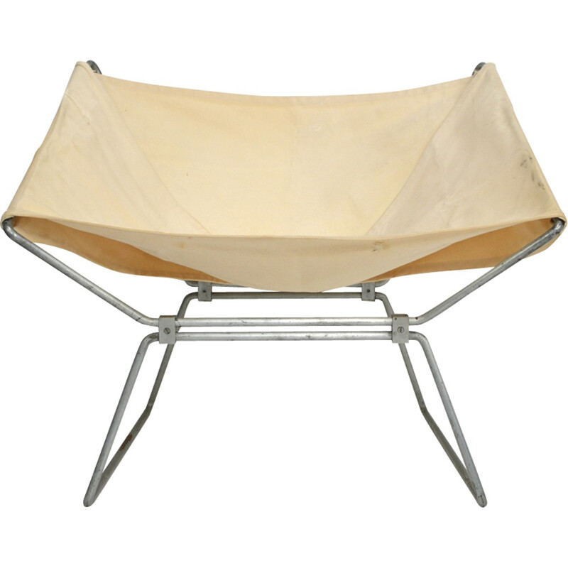 Pierre Paulin 1st Edition AP14 Butterfly Chair by Pierre Paulin - 1950s  