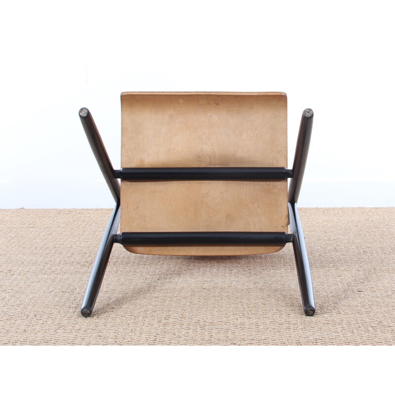 Set of 4 vintage Scandinavian teak chairs - 1960s