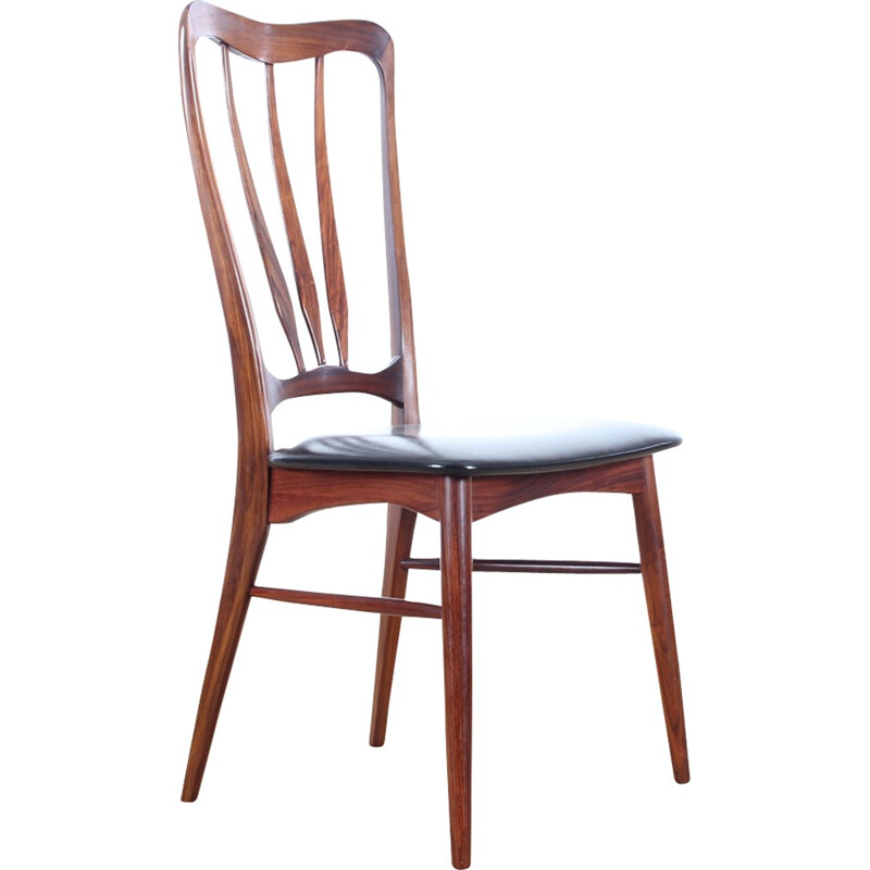 Set of 4 Ingrid Rio rosewood chairs by Niels Koefoed - 1960s