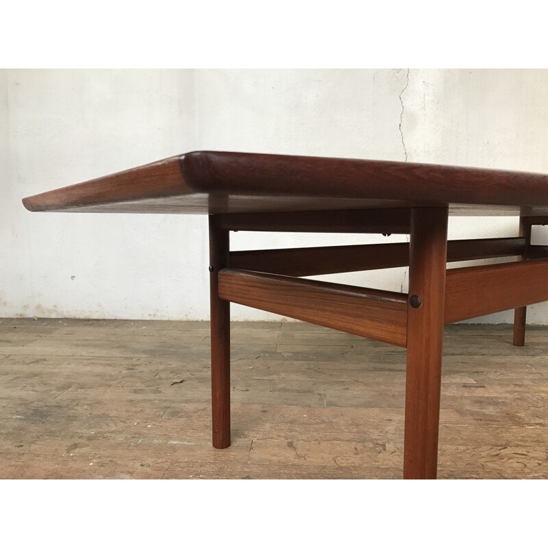 Scandinavian teak coffee table by Grete Jalk for Glostrup - 1960s