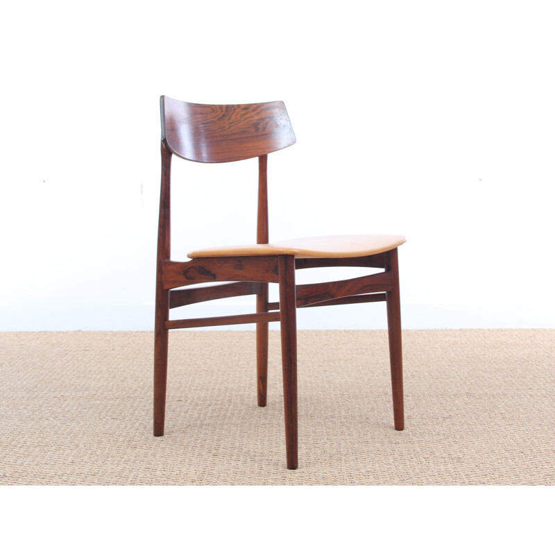 Set of 4 vintage Rio Rosewood chairs - 1960s