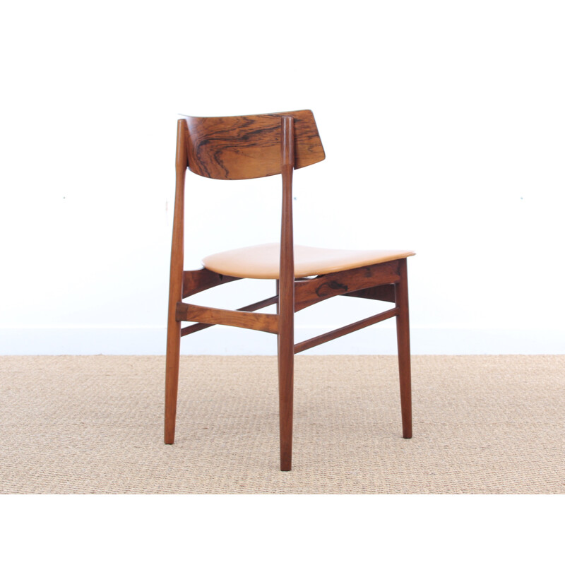 Set of 4 vintage Rio Rosewood chairs - 1960s