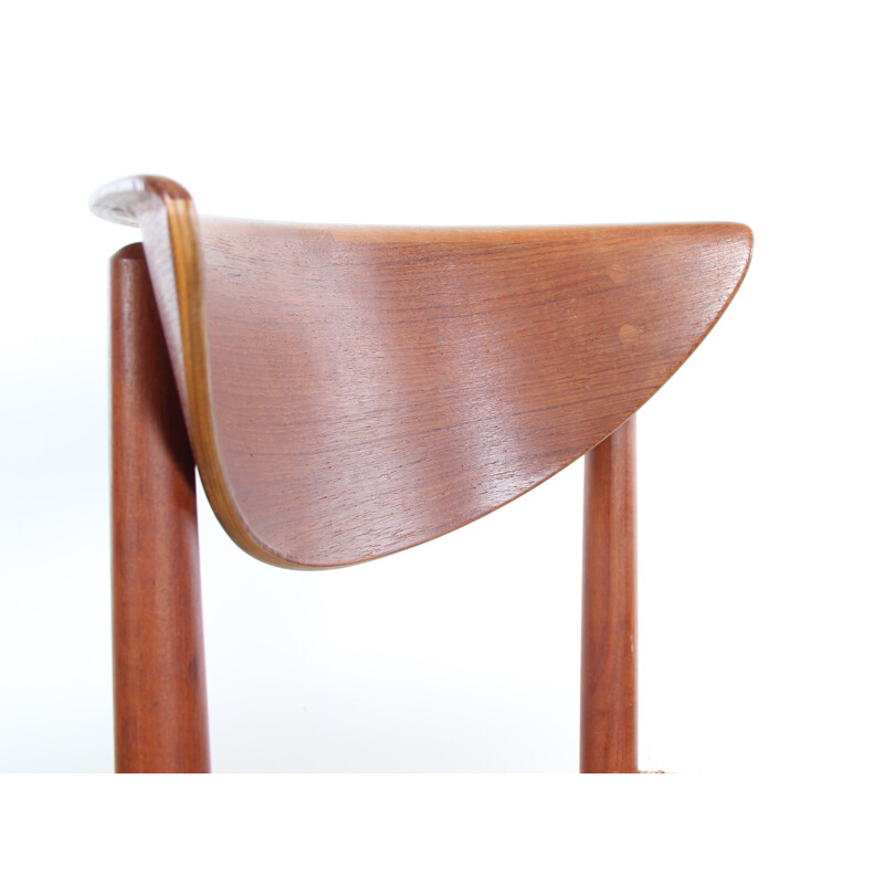 Set of 6 Scandinavian Chairs Model 316 by Peter Hvidt & Orla Molgaard Nielsen for Soborg Mobelfabrik - 1950s