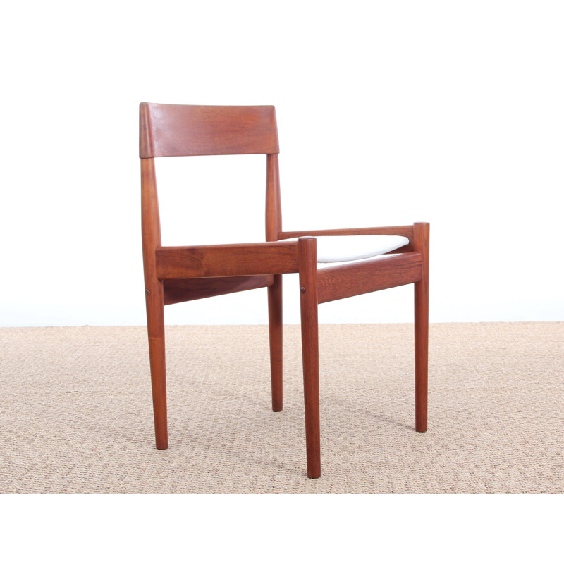 Suite of 6 teak PJ 3-2 model chair by Grete Jalk - 1960s