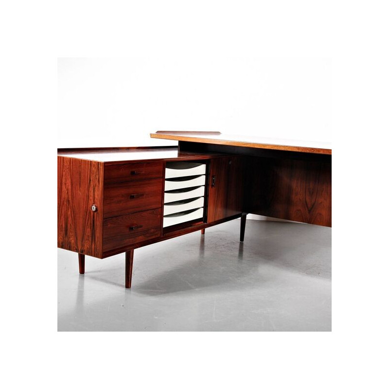  Rosewood Desk by Arne Vodder - 1960s