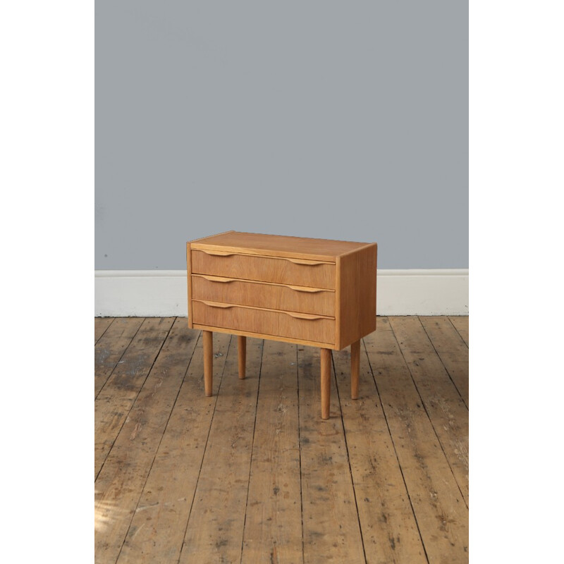 Oak vintage Bedside Table - 1960s