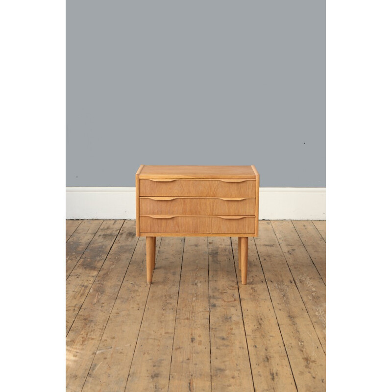 Oak vintage Bedside Table - 1960s