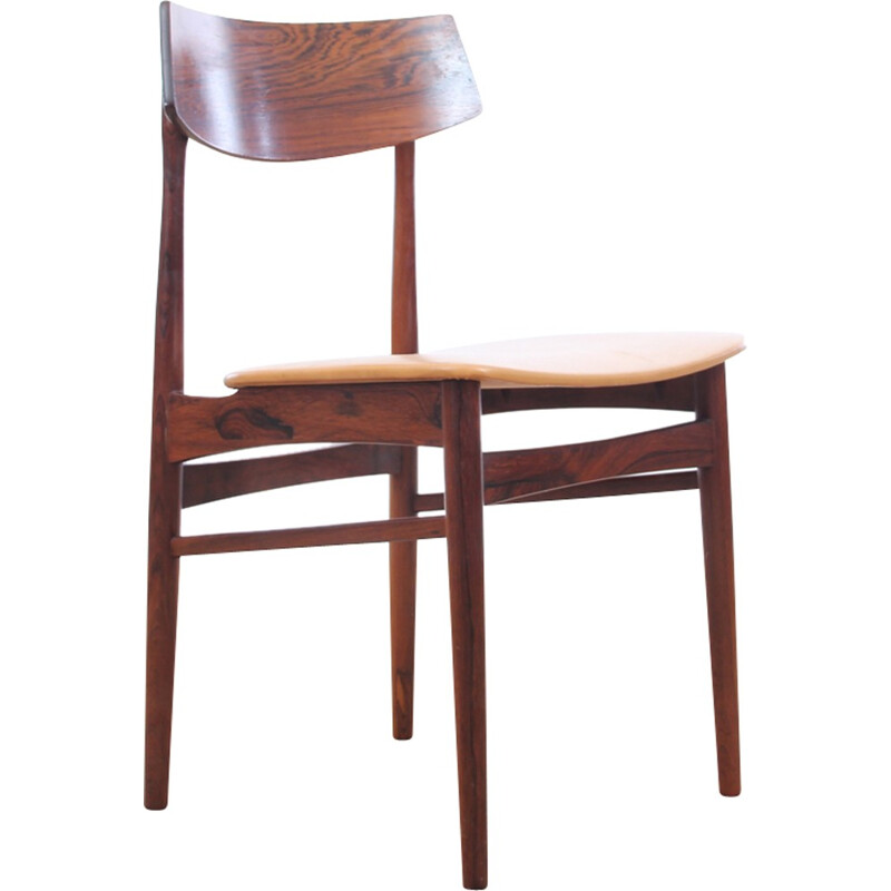 Set of 4 vintage Rio Rosewood chairs - 1960s