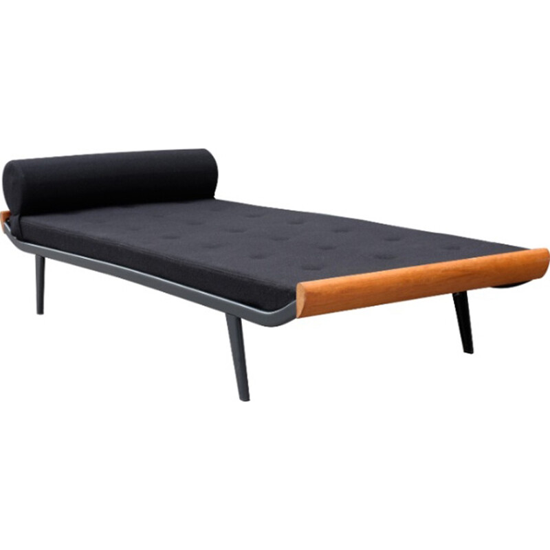 Cleopatra Vintage Black Day Bed - 1950s