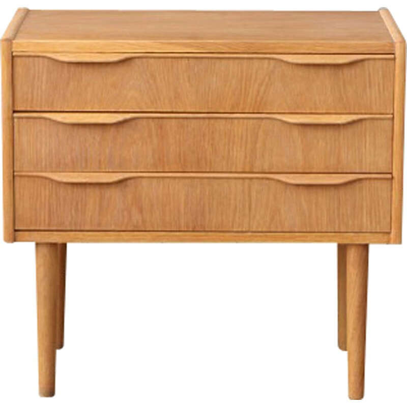 Oak vintage Bedside Table - 1960s