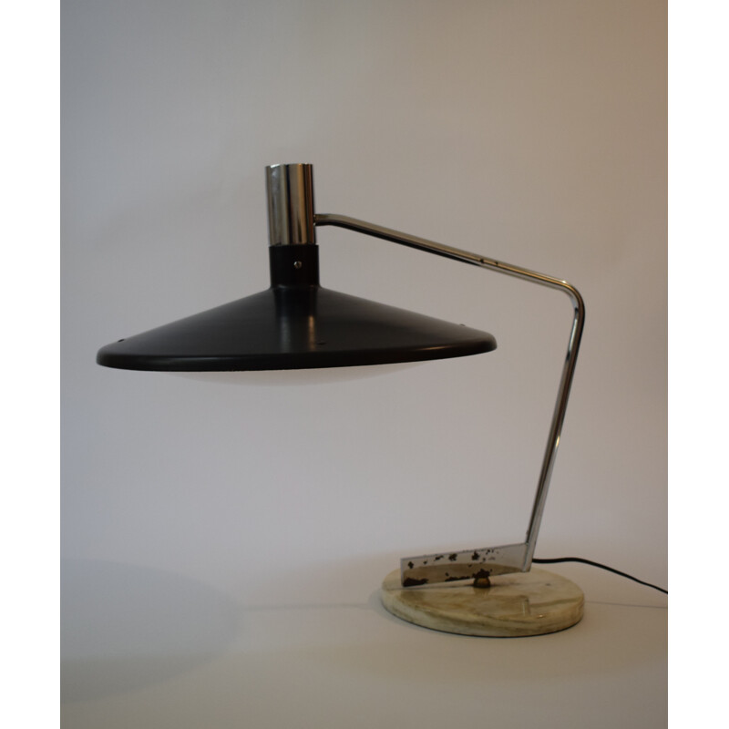 Vintage Lamp in aluminium by George Frydman for EFA - 1960s