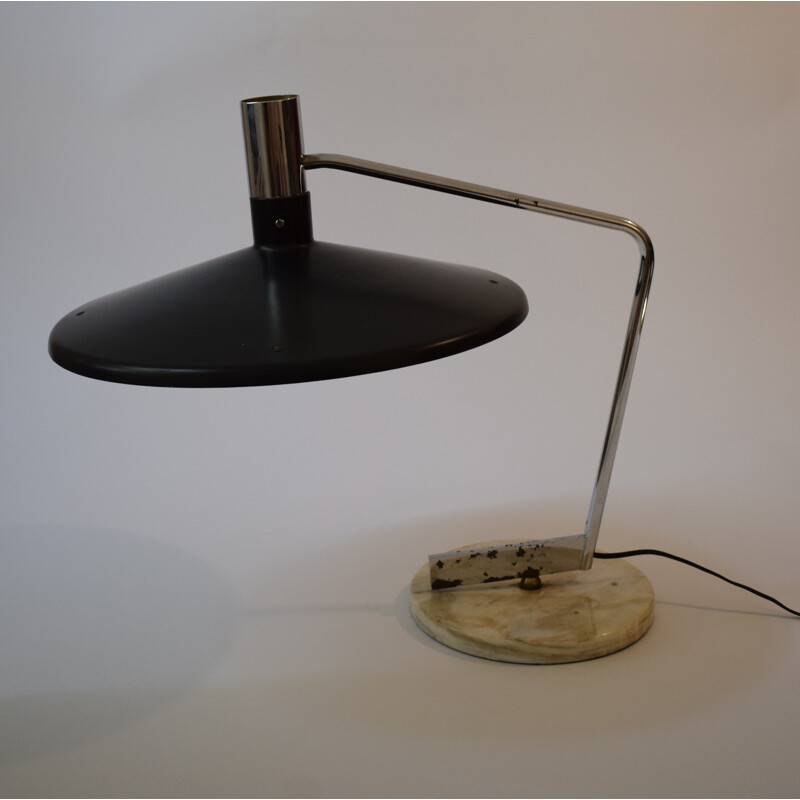 Vintage Lamp in aluminium by George Frydman for EFA - 1960s