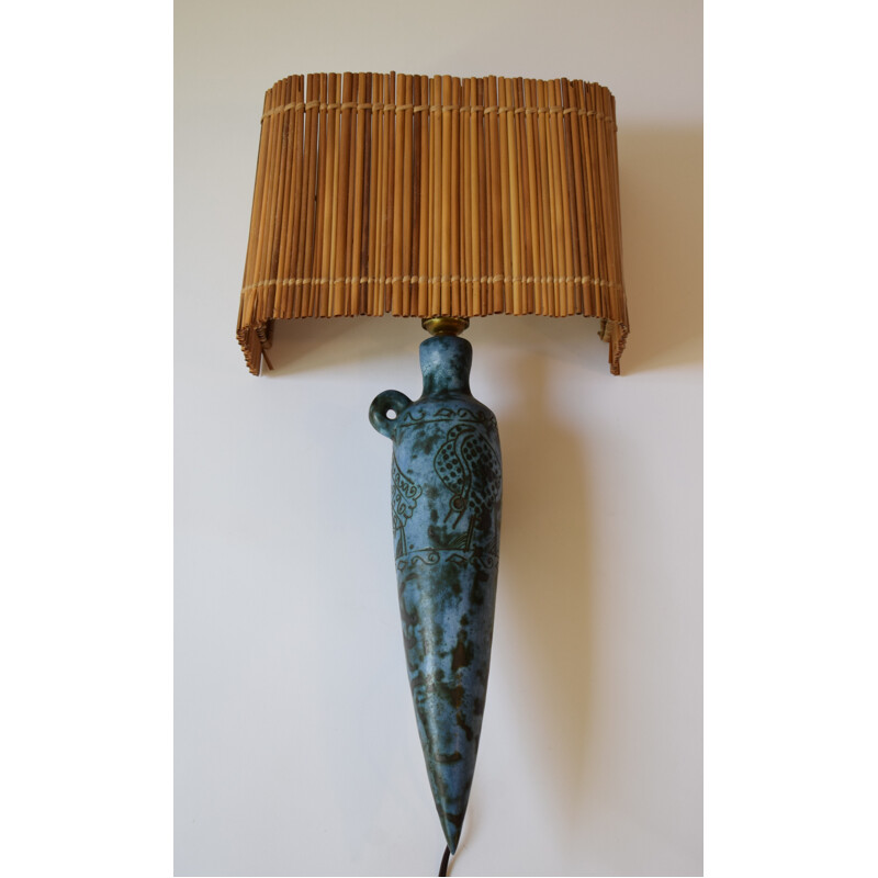 Vintage "Amphore" wall lamp by Jacques Blin - 1950s