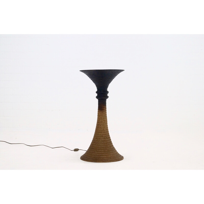 Grande lampadaire en céramique Diabolo - 1970