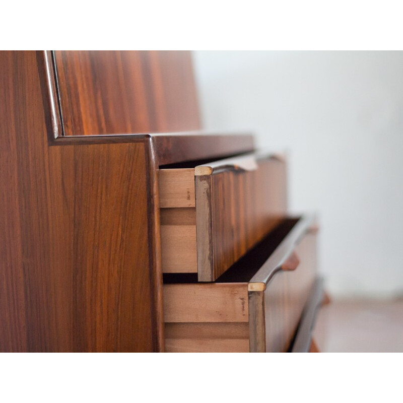 Vintage secretary in rosewood by Erling Torvits for Klim møbelfabrik - 1960s 