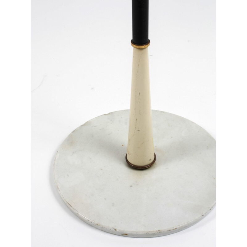 Vintage marble base floor lamp by Stilnovo - 1950s