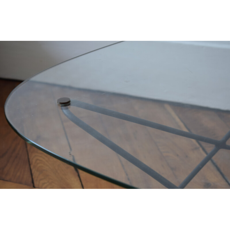 Vintage coffee table by Florent Lasbleiz for Airborne - 1950s