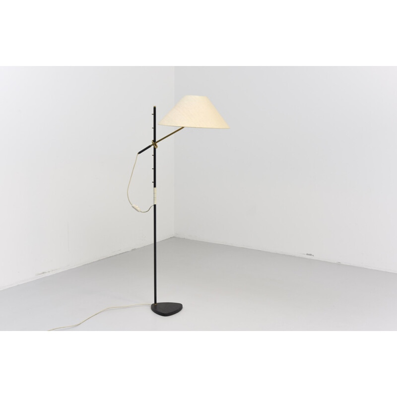 Vintage Pelikan floor lamp by J.T Kalmar - 1950s