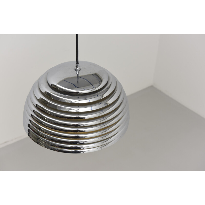 Vintage Saturno hanging lamp by Kazuo Motozawa - 1970s