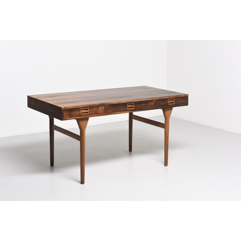 Vintage rosewood desk by Nanna Ditzel - 1950s