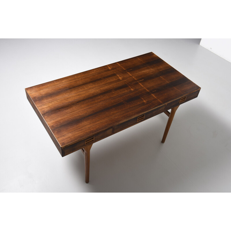 Vintage rosewood desk by Nanna Ditzel - 1950s